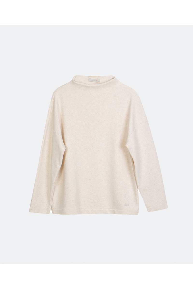 Low-cut Sweatshirt