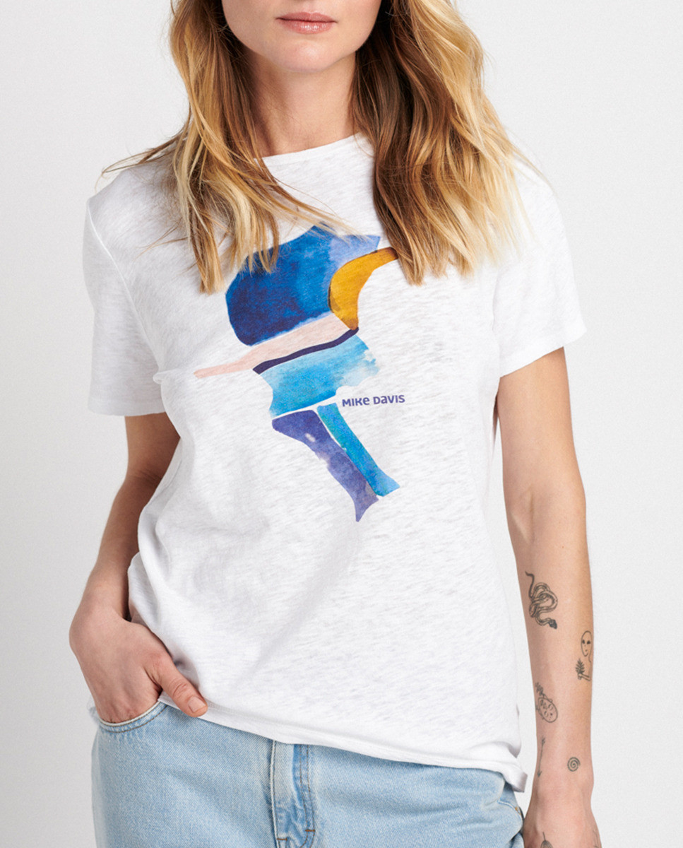 T-shirt with Printed Front