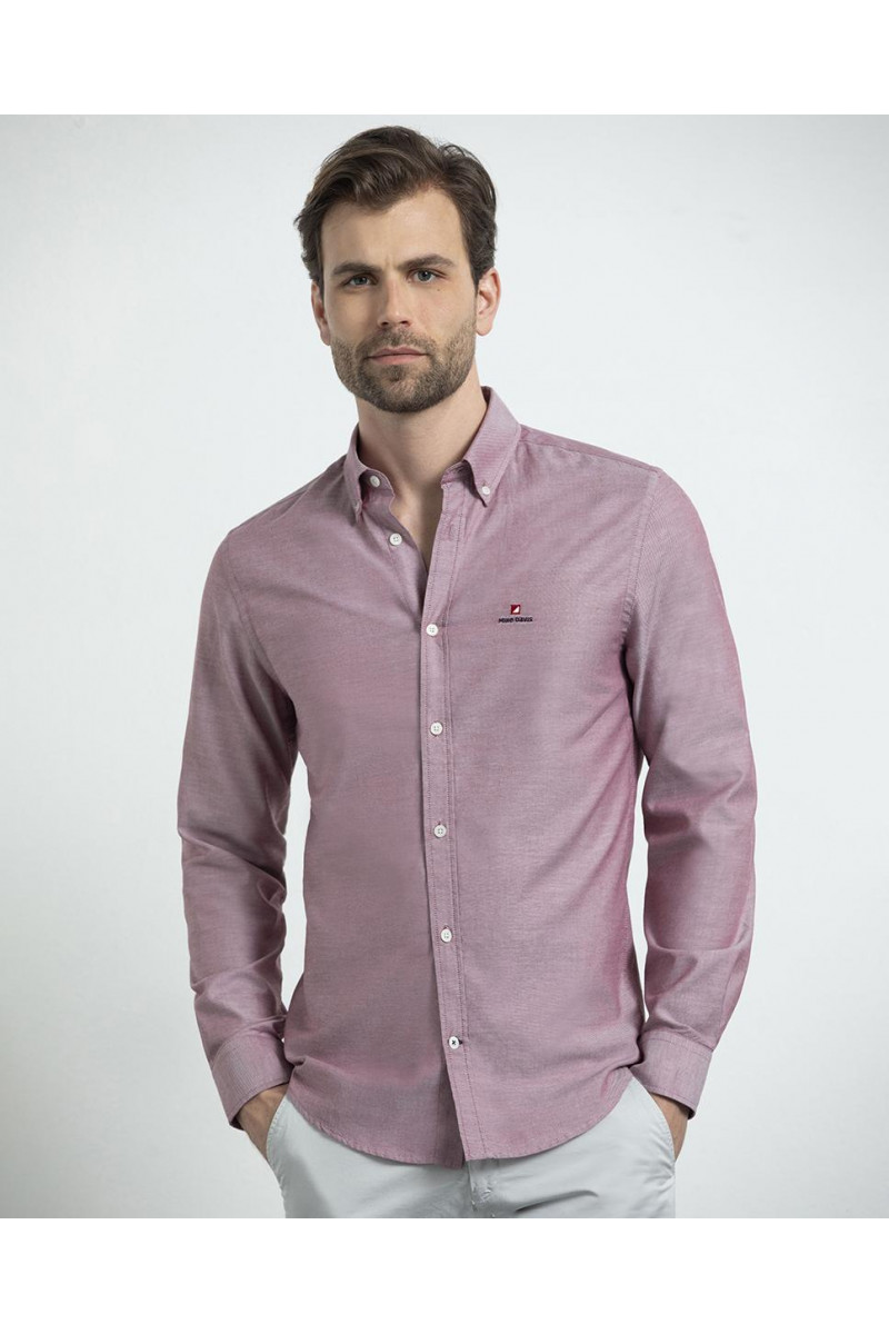 Camisa Oxford Bordado ADN...