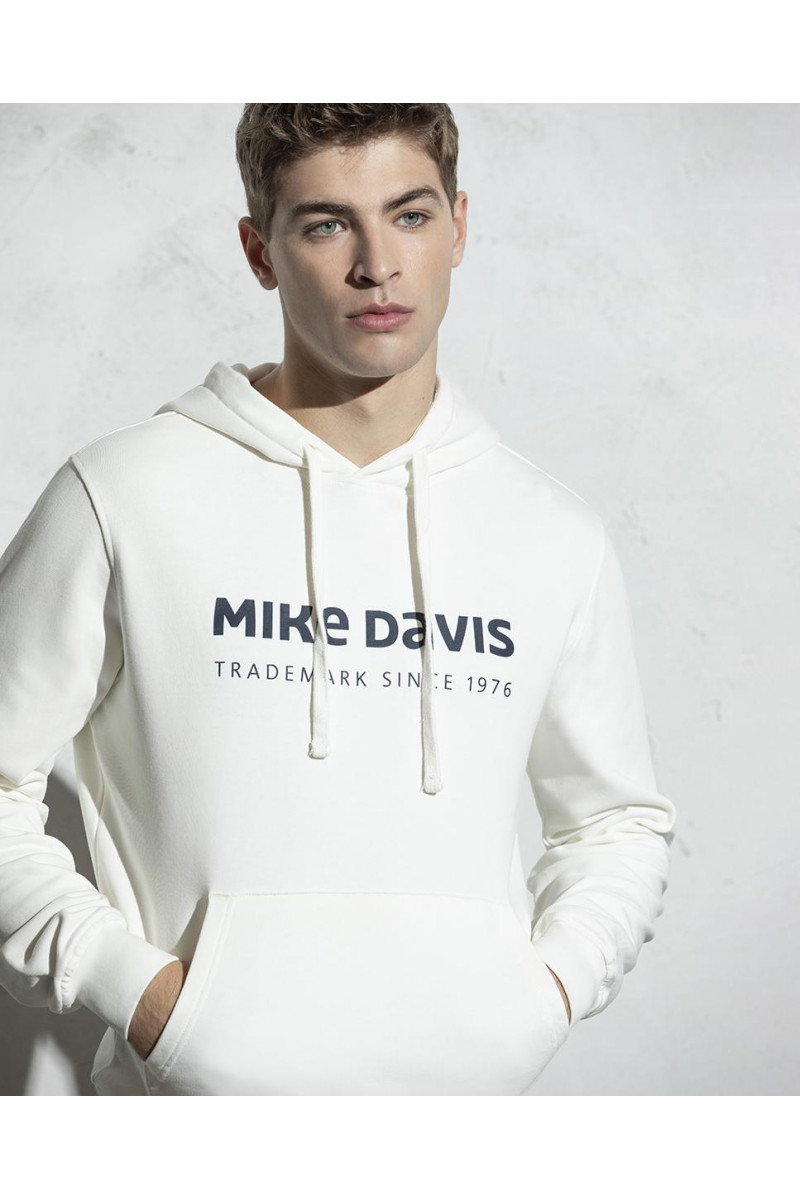 Hoodie Felpa Mike Davis Print