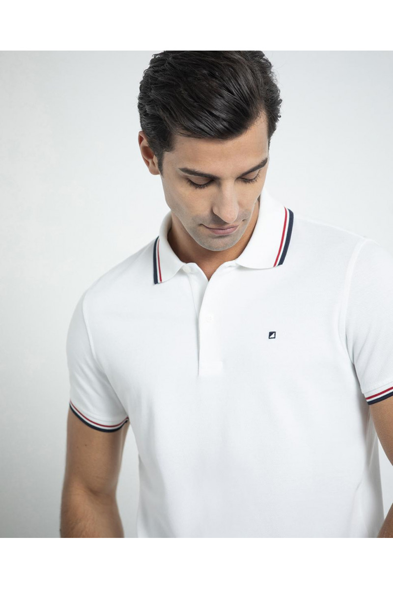 Piquet Polo With Straight...