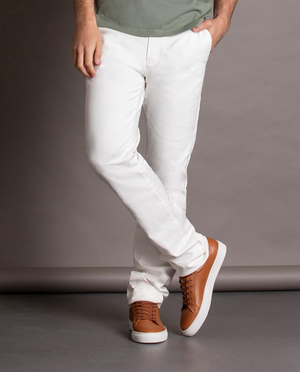 Calças Off White Jeans Tapper Fit