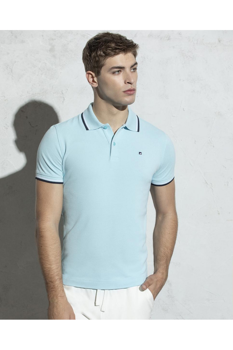 Piquet Polo With Straight...