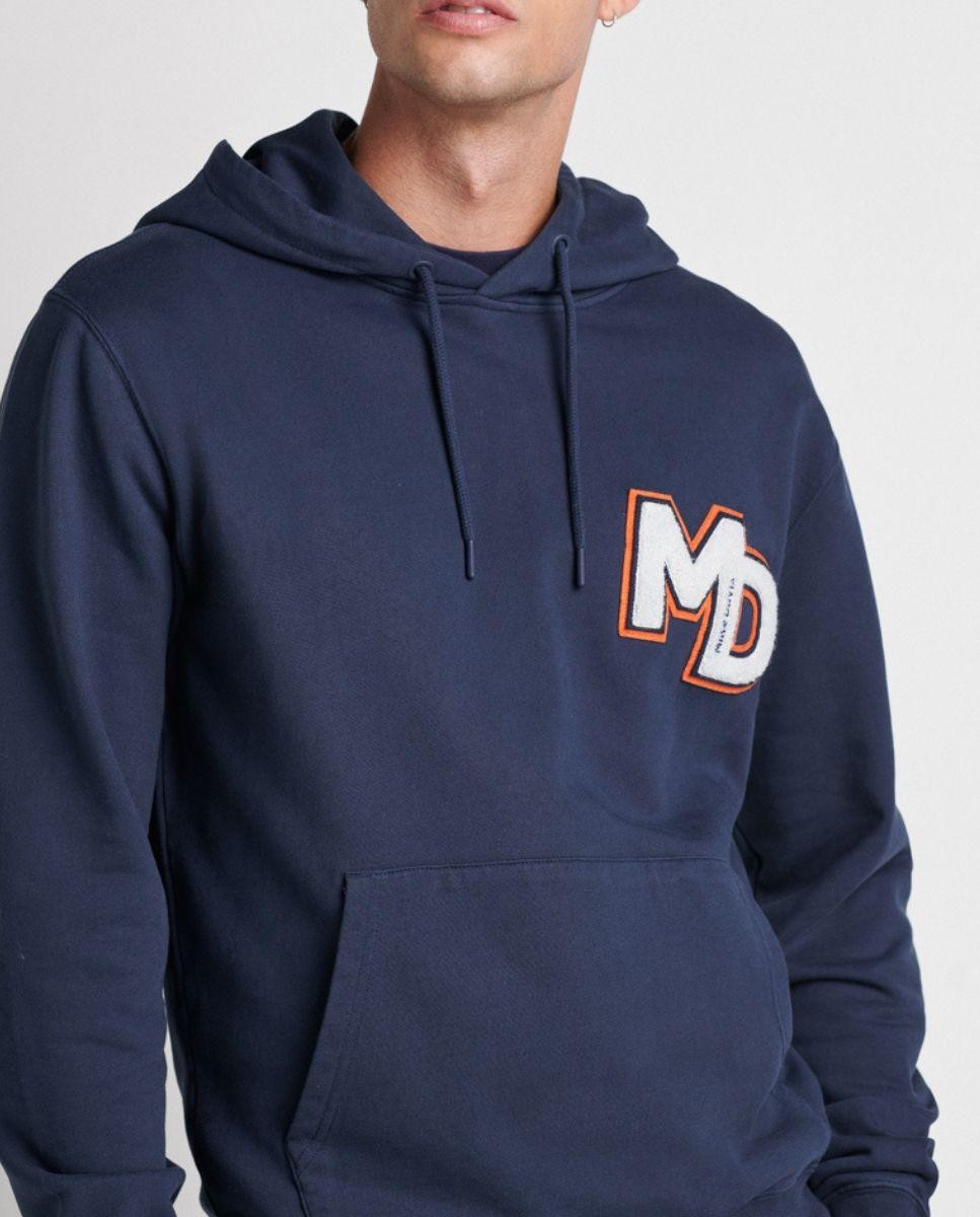 Hoodie Felpa C/ Badge Bordado MD