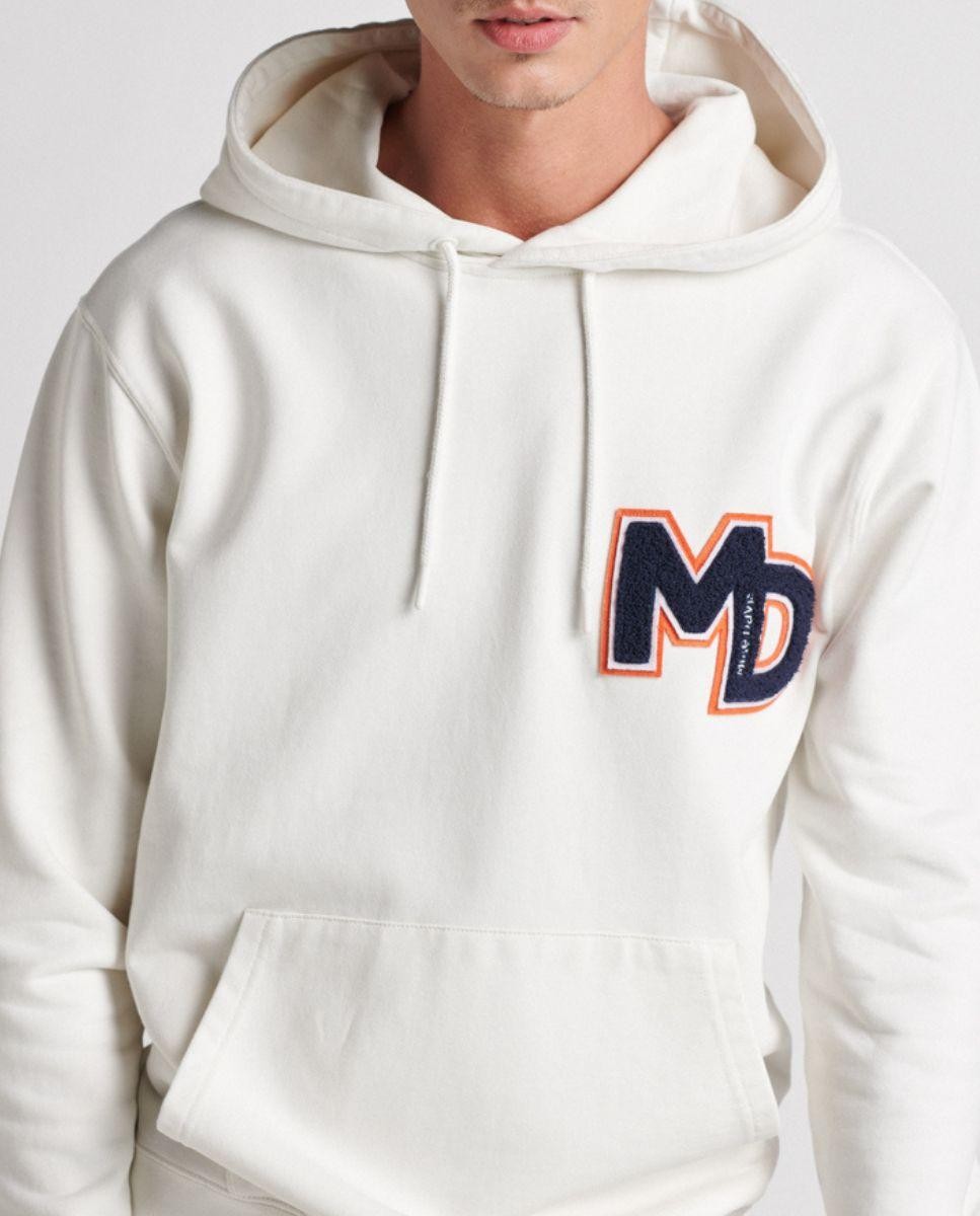 Terry Hoodie with MD Embroidered Badge