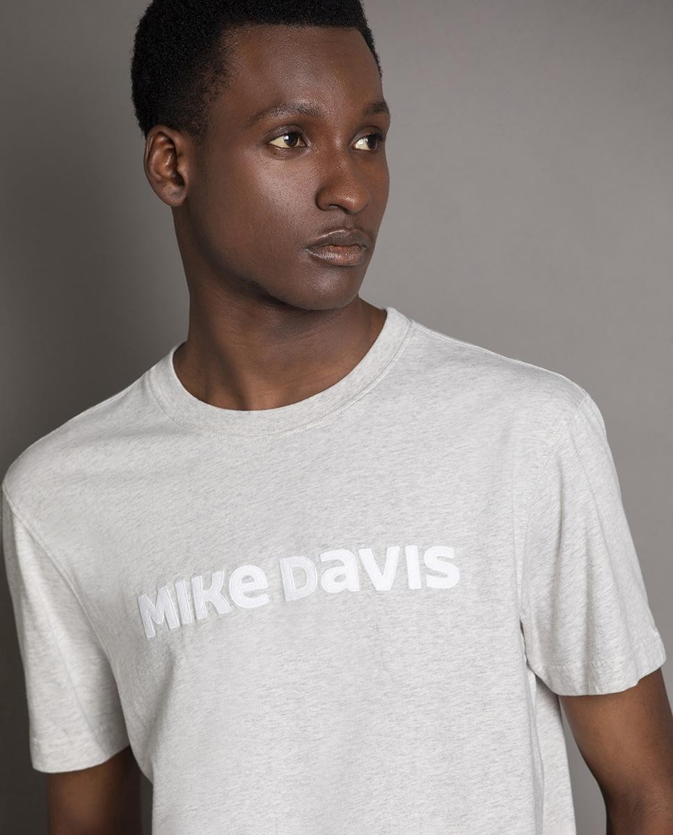 T-Shirt Jersey Bordado Mike Davis -...