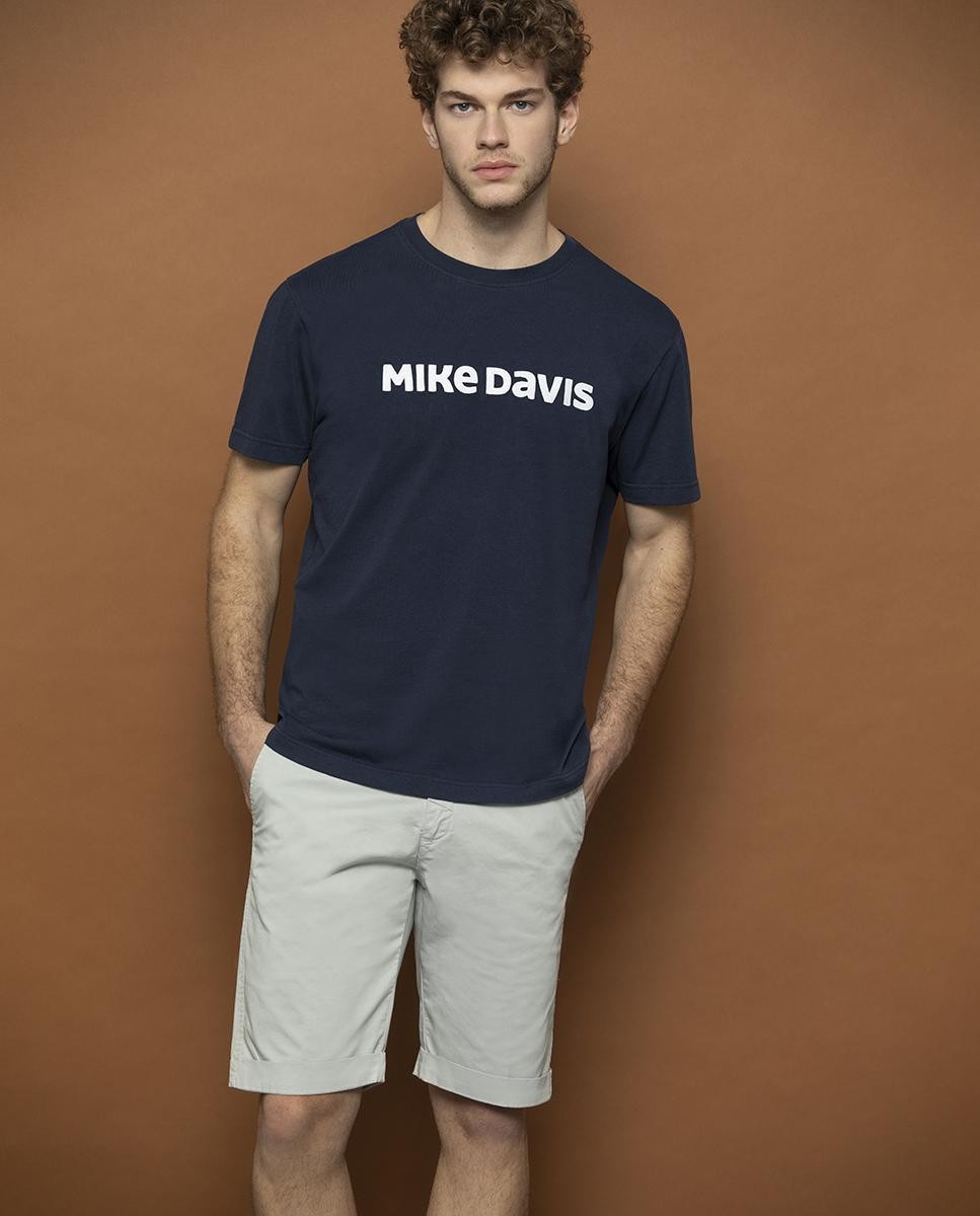 T-Shirt Jersey Bordado Mike Davis -...