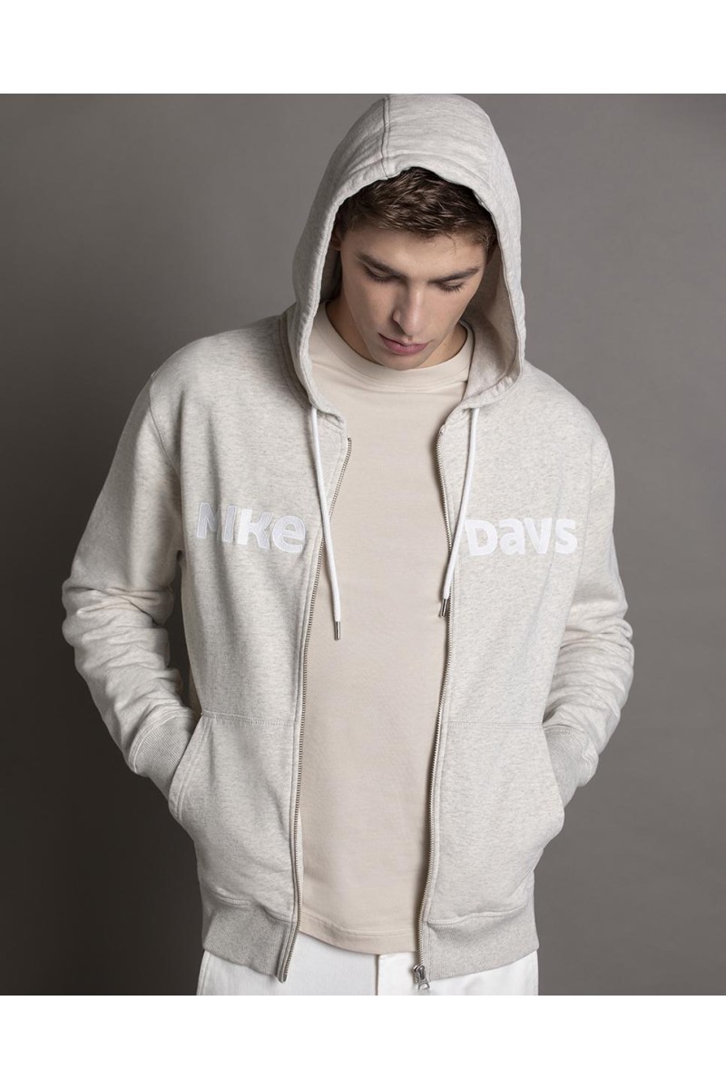 Hoodie Felpa C/ Fecho...