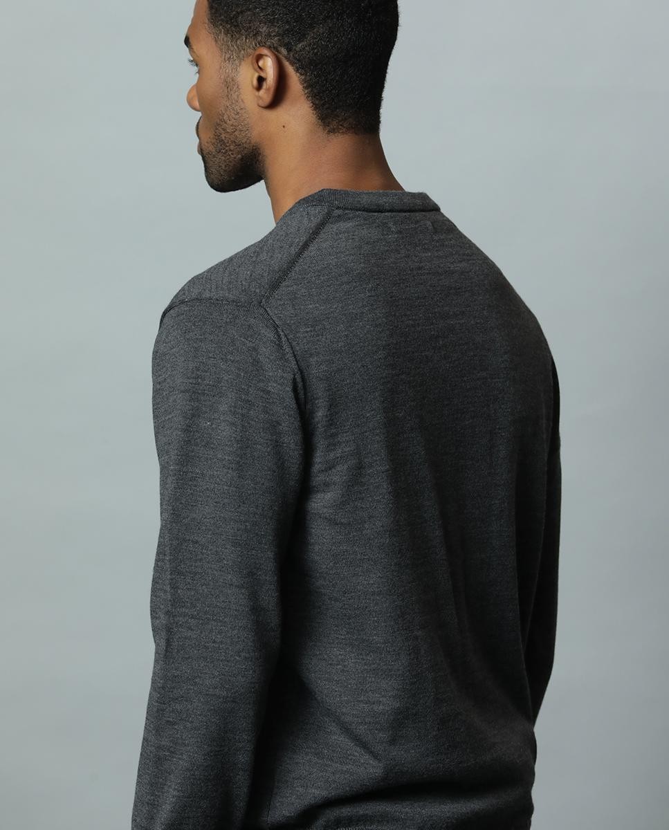 V'Neck Extrafine Merino Wool