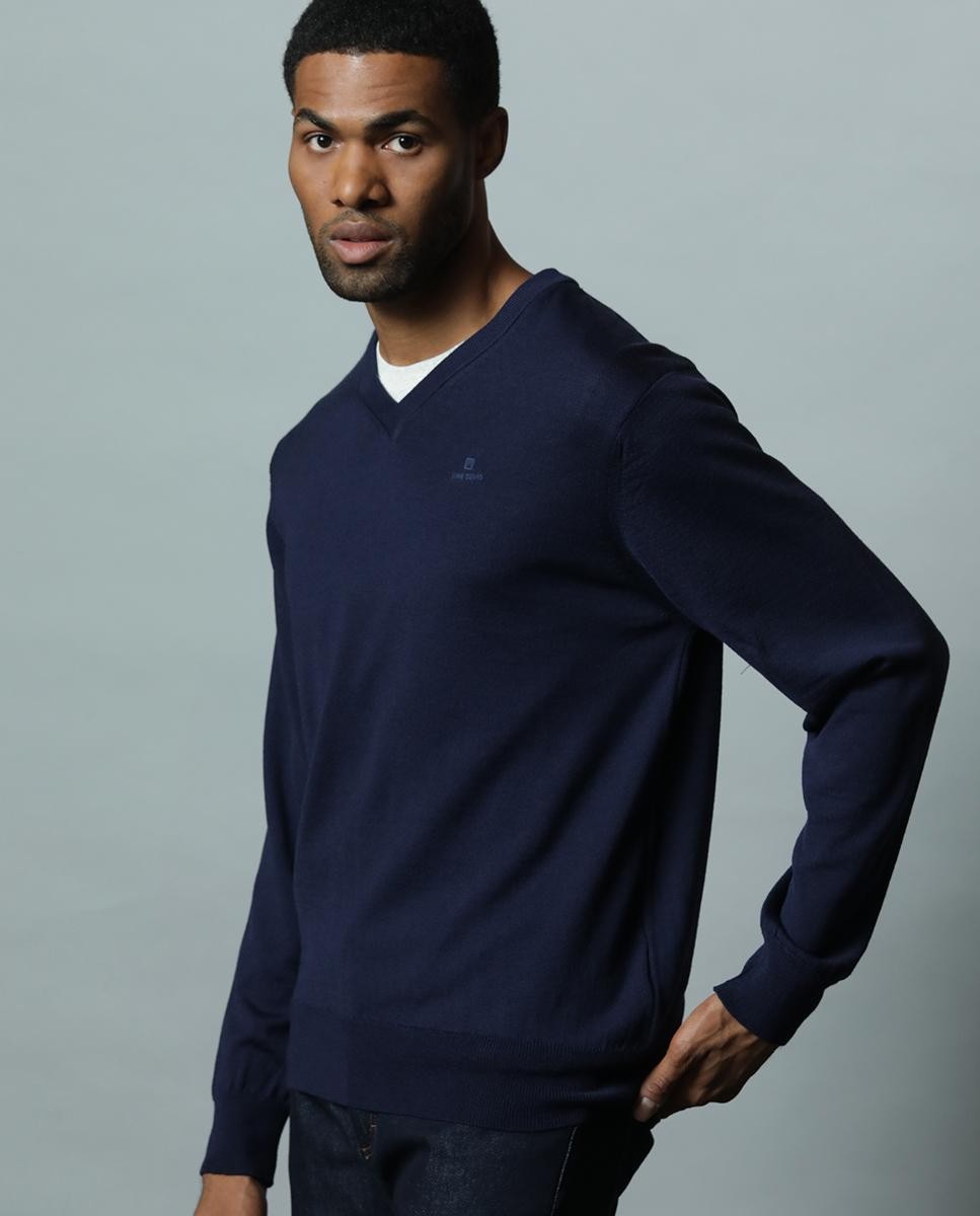 V'Neck Extrafine Merino Wool