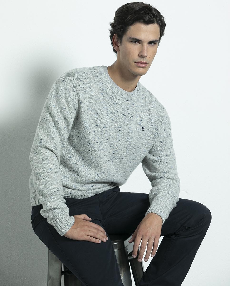 Multicolored Crewneck Tricot