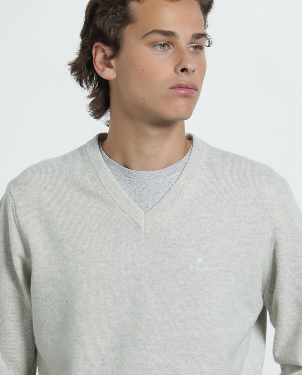 V'Neck Extrafine Lambswool Essential