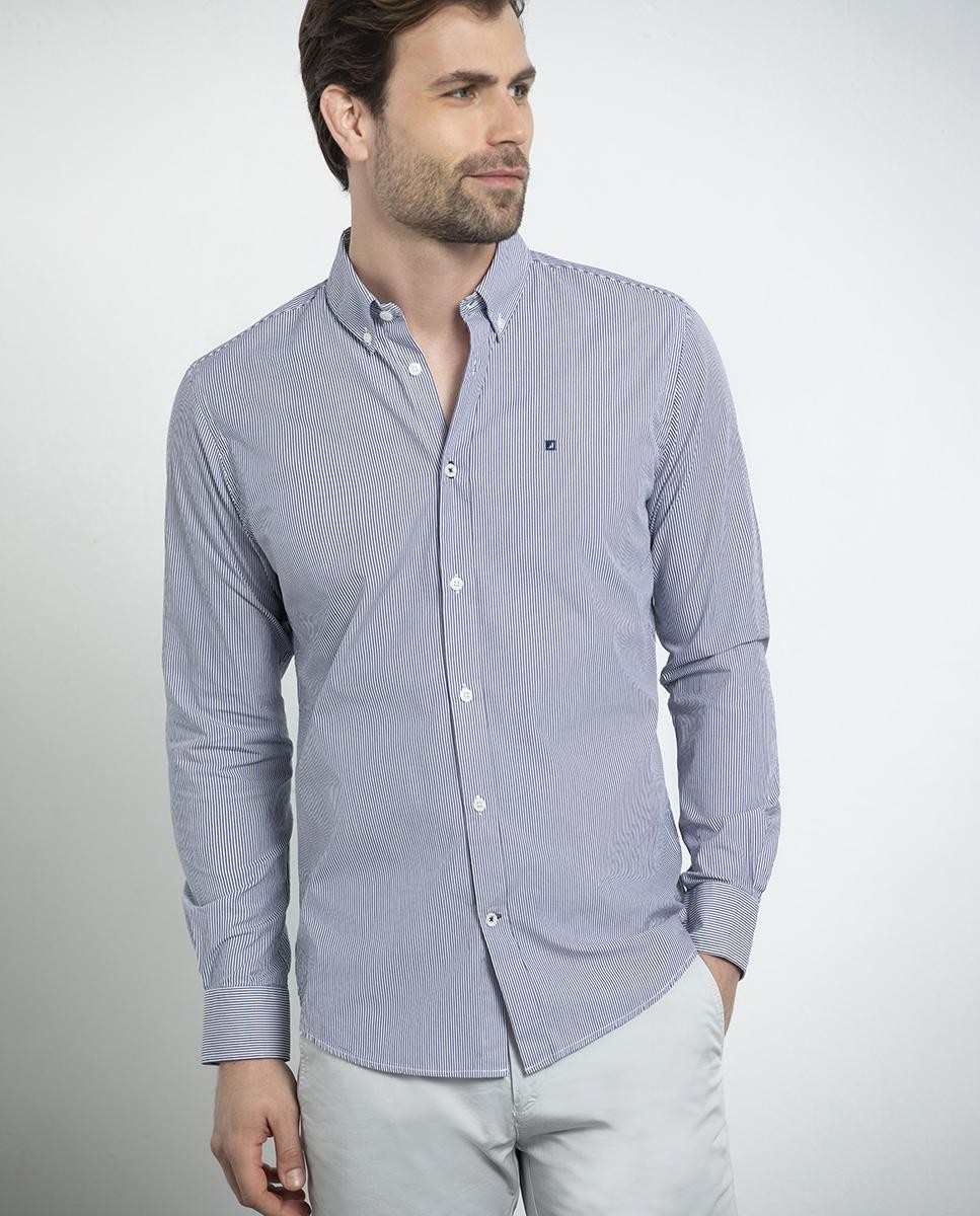 Essential Stripes Poplin Casual Shirt...