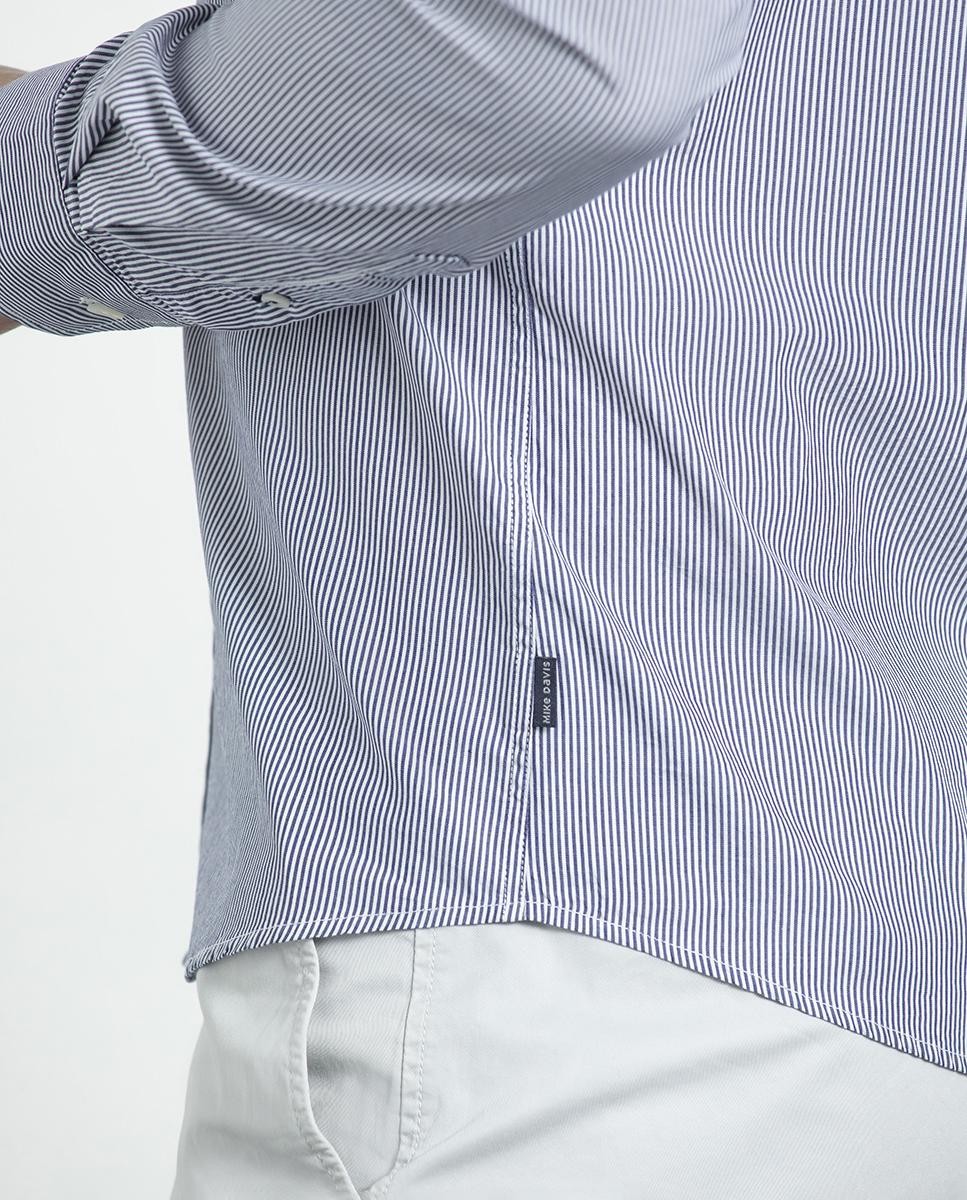 Essential Stripes Poplin Casual Shirt...