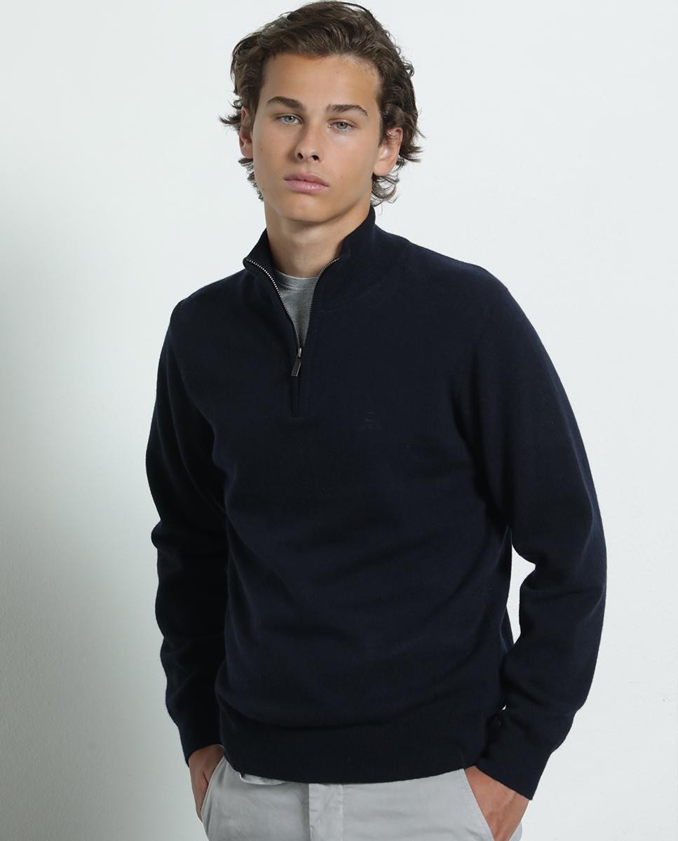 Polo c/ Fecho Extrafine Lambswool...