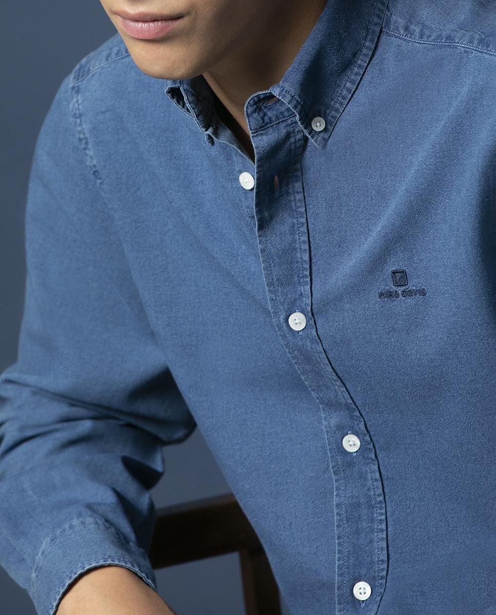 Oxford Indigo Shirt - Regular