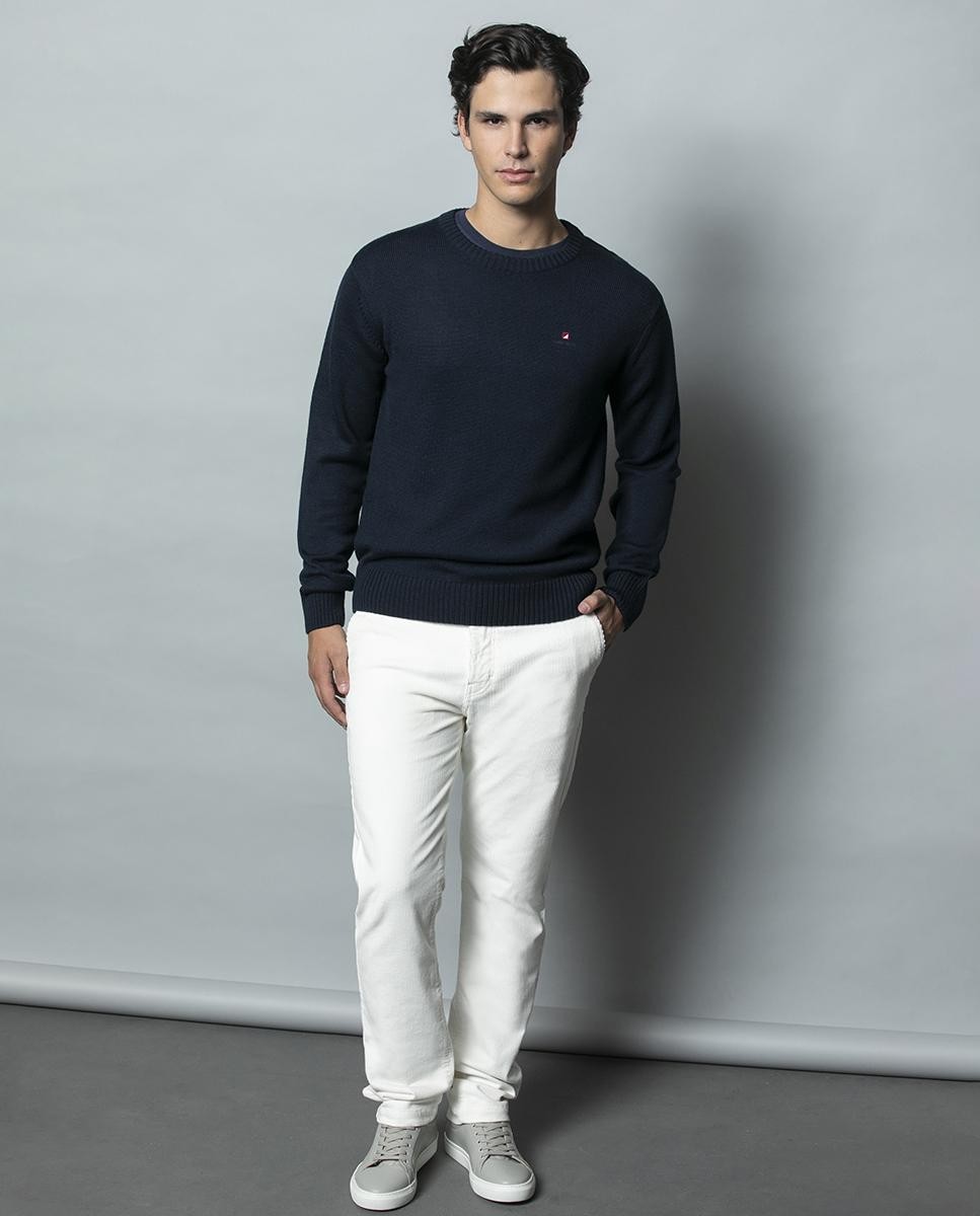 Merino wool embroidered crewneck Adn