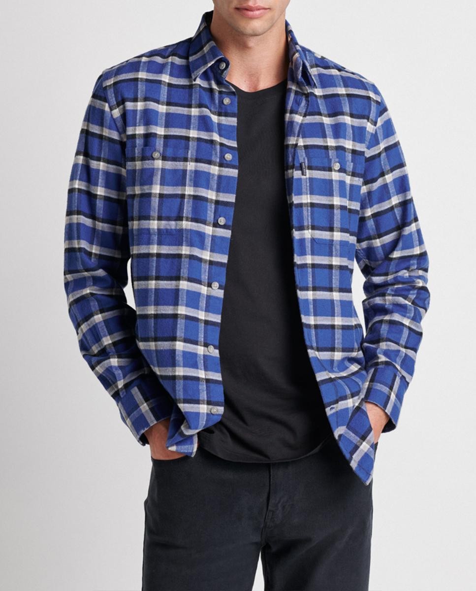 Plaid shirt with 2 pockets - Regular