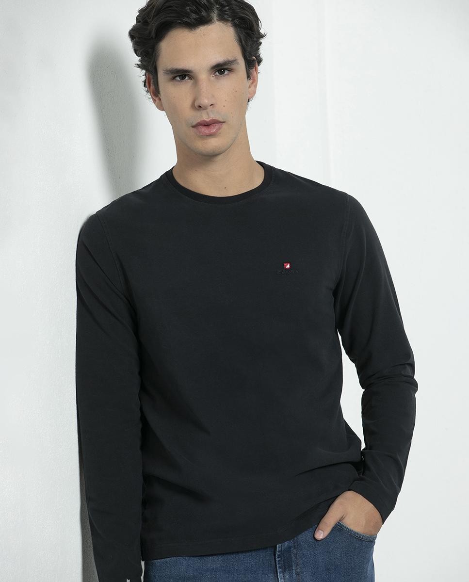 Longsleeve Jersey Bordado Adn