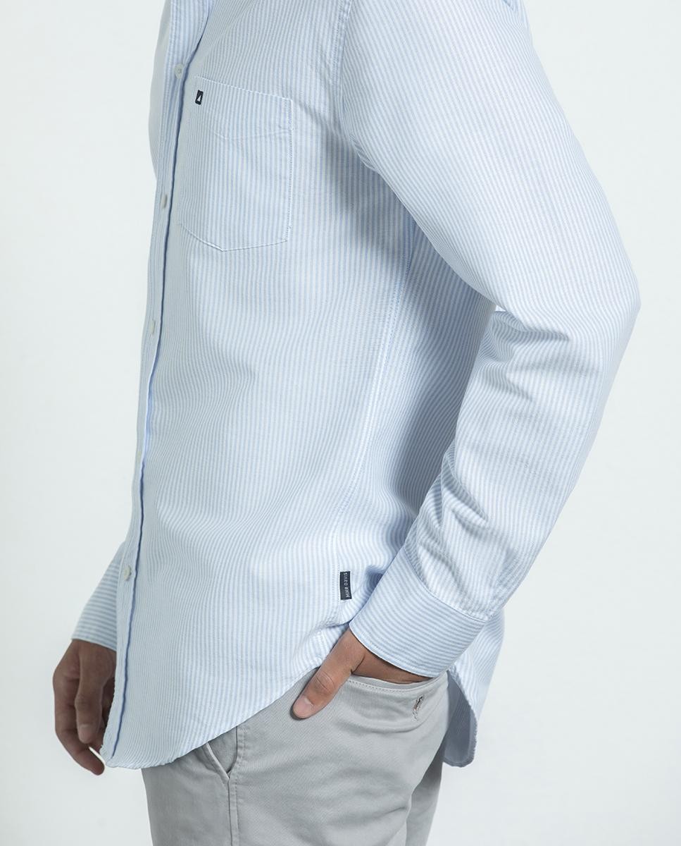 Basic Oxford Stripe Shirt