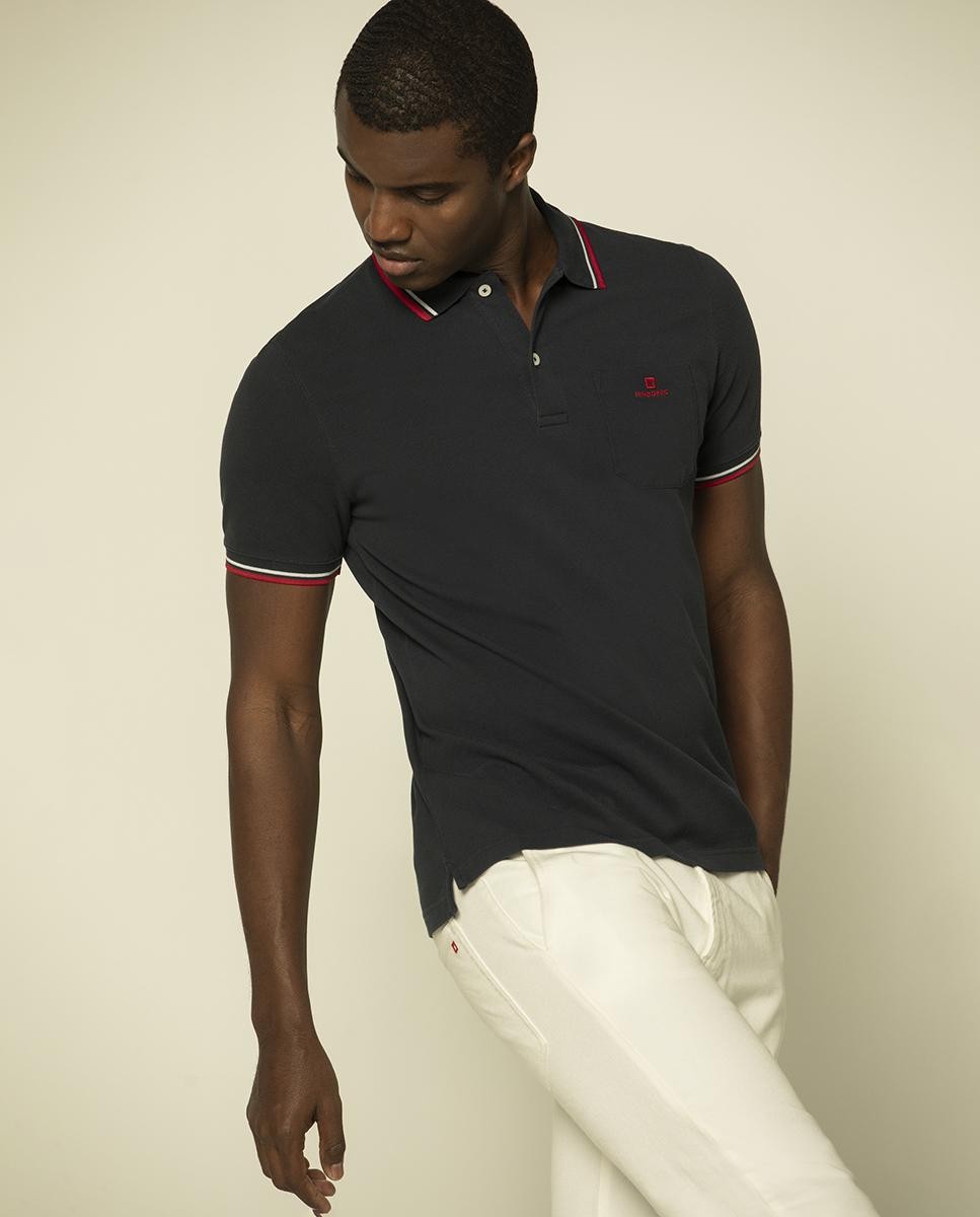 MKD Essential Piquet Polo with Pocket...