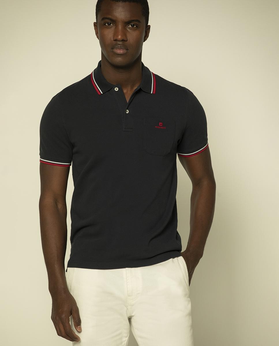MKD Essential Piquet Polo with Pocket...