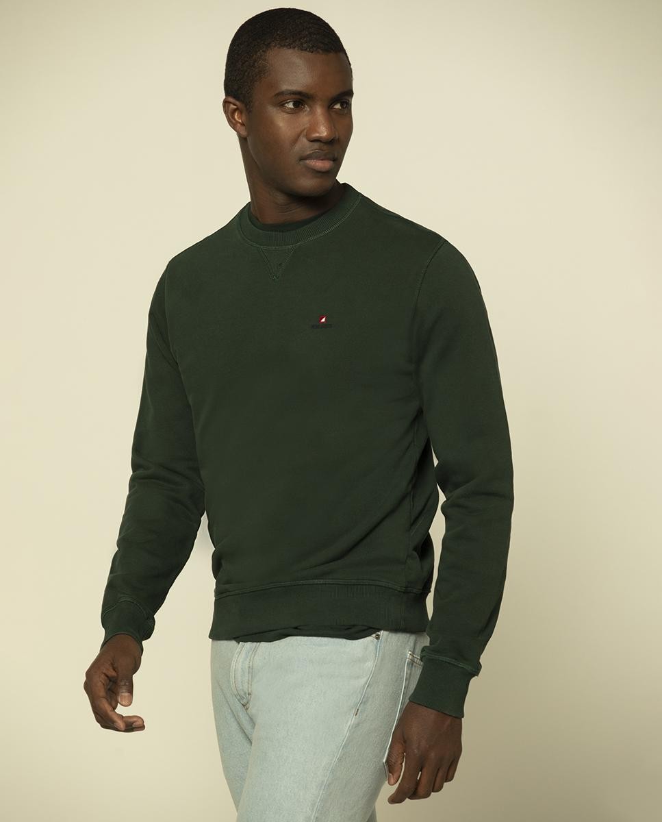DNA Embroidered Felt Sweatshirt