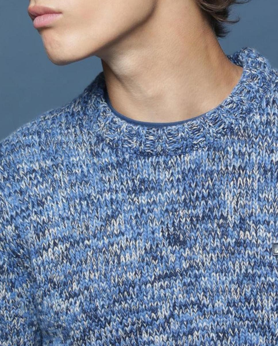 Crewneck Tricot Mouliné Mike Davis
