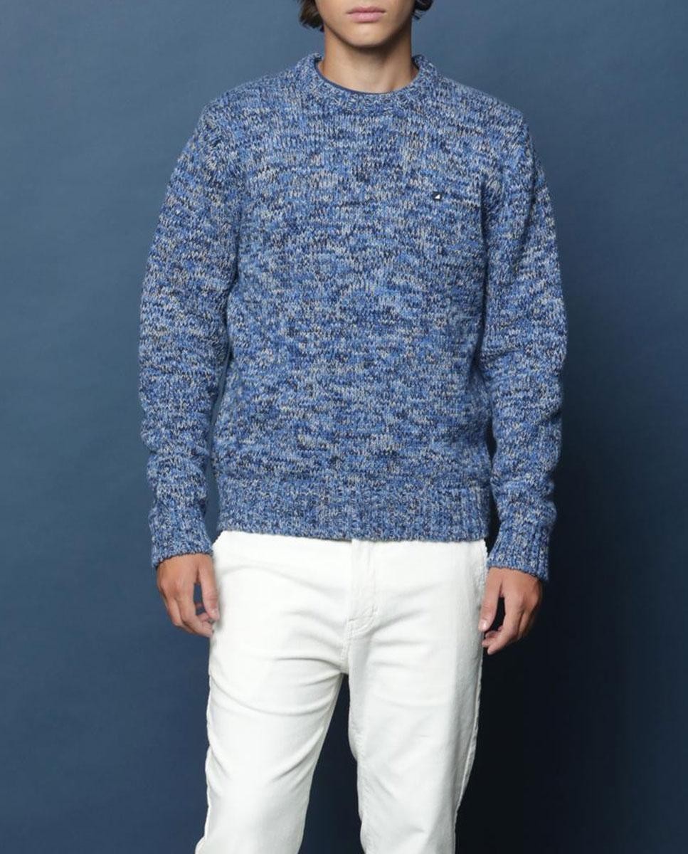 Crewneck Tricot Mouliné Mike Davis