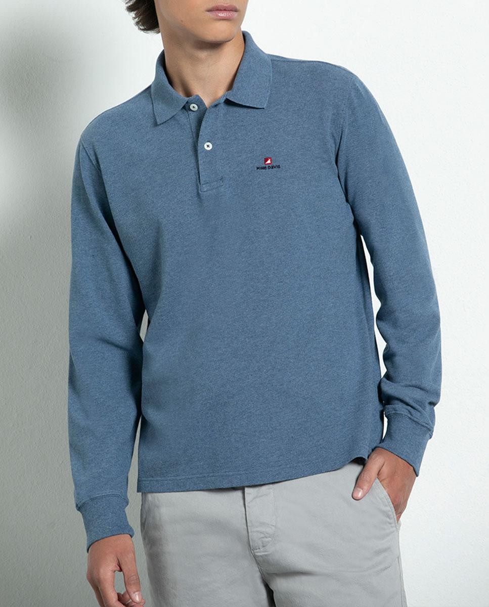 Long Sleeve Piquet Polo - Regular