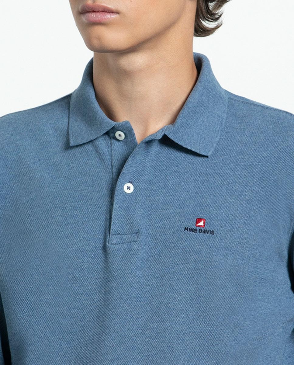 Long Sleeve Piquet Polo - Regular