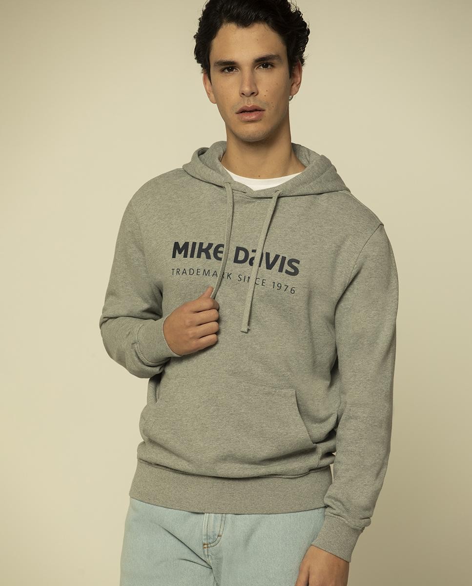 Hoodie Felpa Mike Davis Print