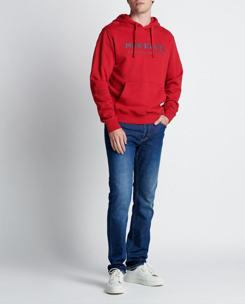 Hoodie Felpa Mike Davis Print