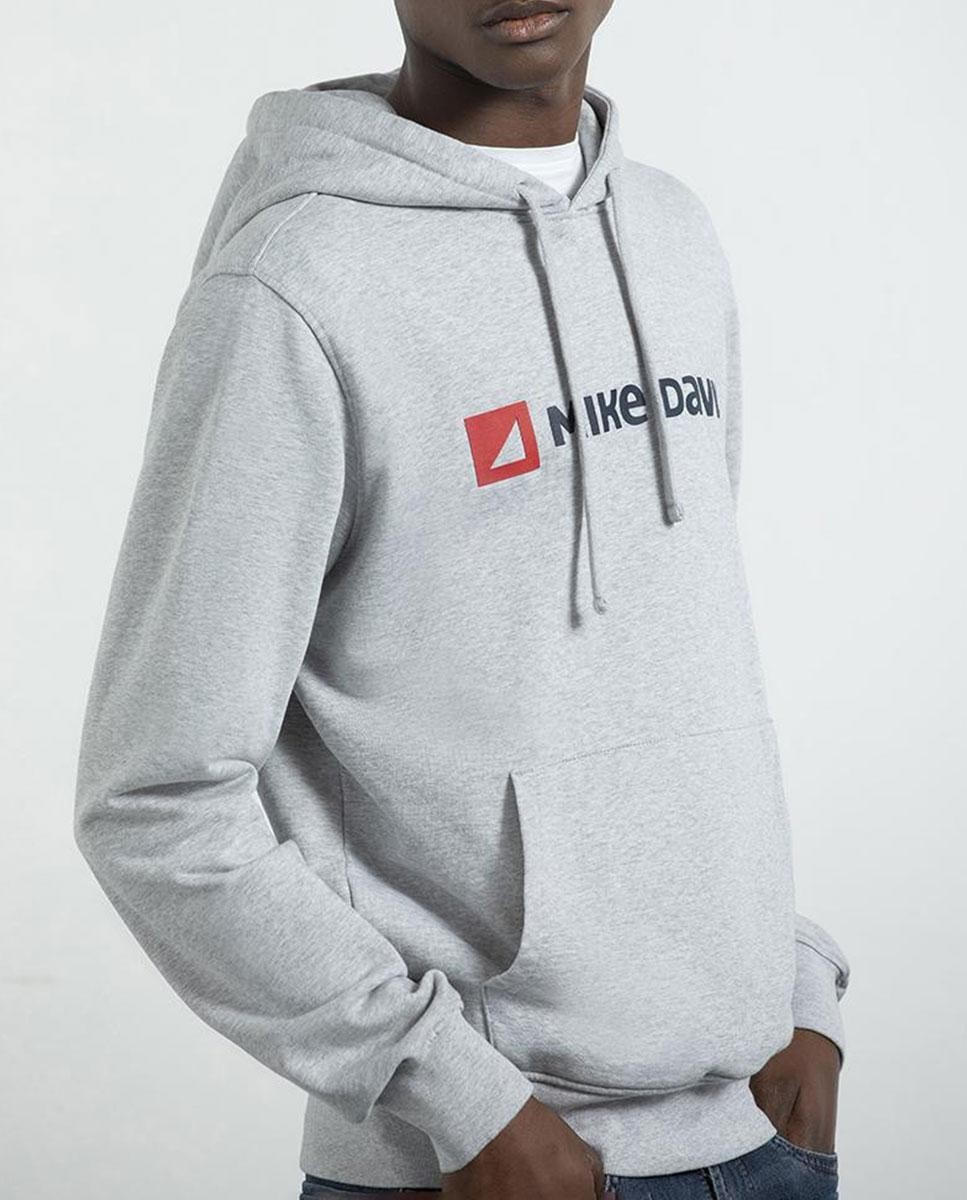 Hoodie Felpa Diagonal  Mike Davis Print