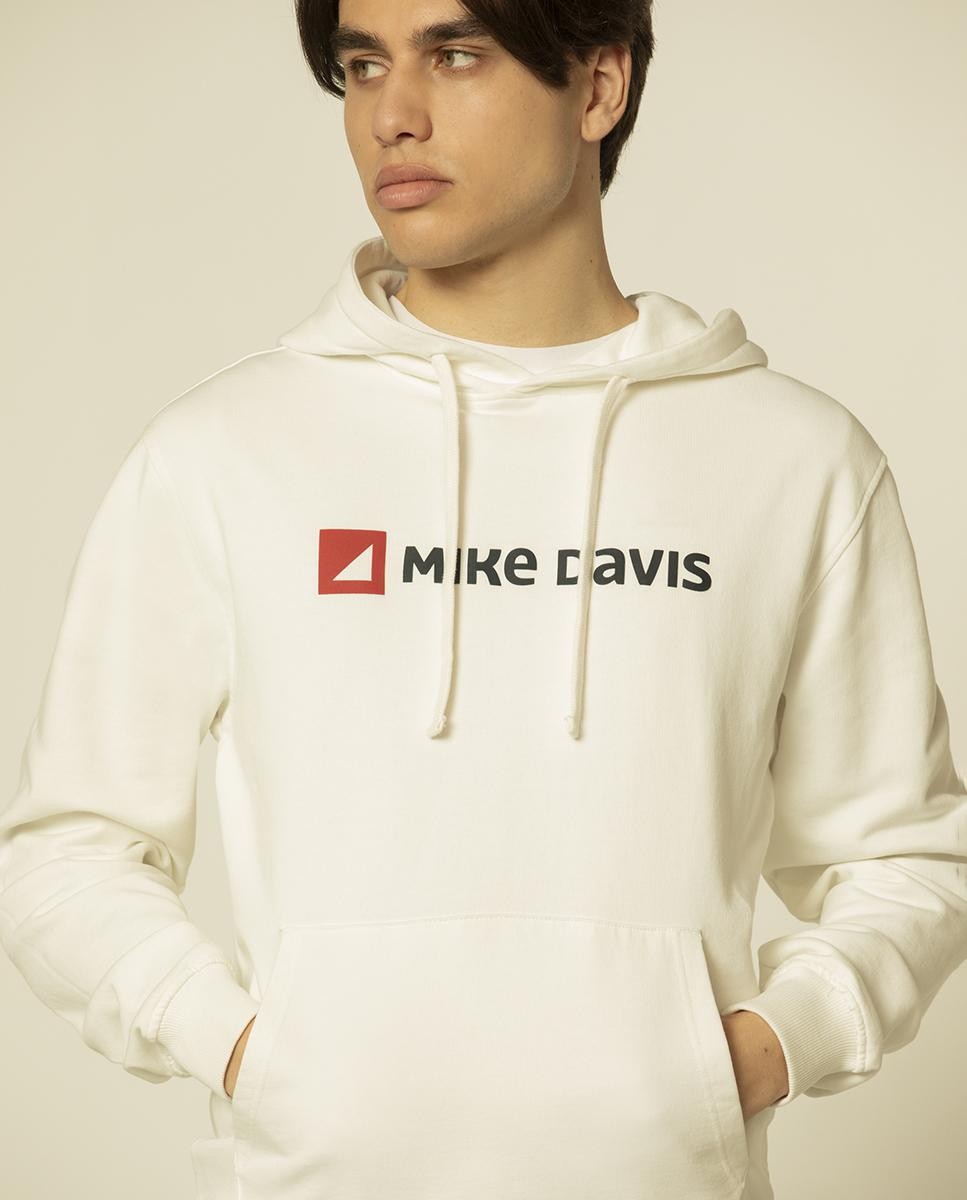 Hoodie Felpa Diagonal  Mike Davis Print