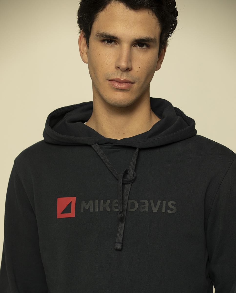 Hoodie Felpa Diagonal  Mike Davis Print