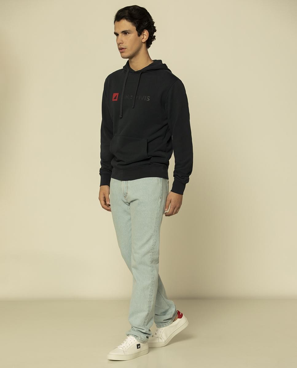 Hoodie Felpa Diagonal  Mike Davis Print