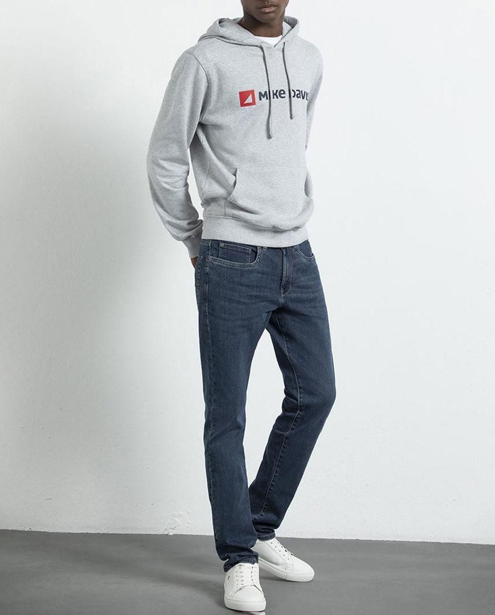 Hoodie Felpa Diagonal  Mike Davis Print
