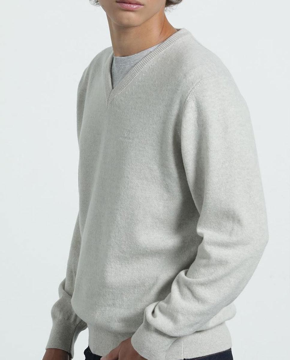 V'Neck Extrafine Lambswool Essential