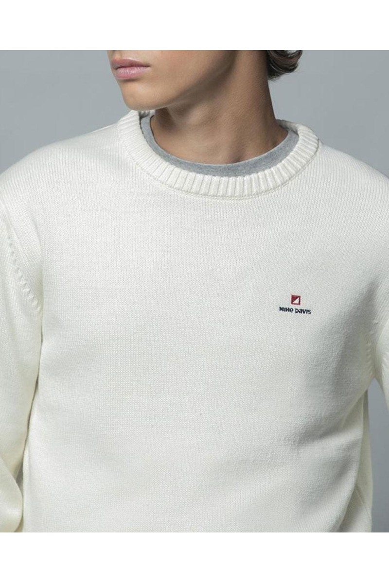 Merino wool embroidered...