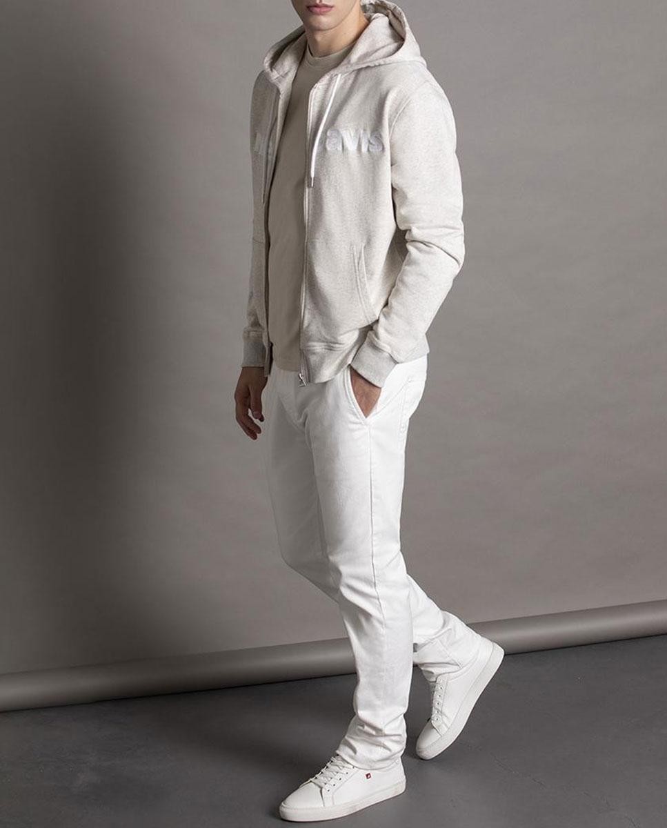 Hoodie Felt With Zipper Embroidered...