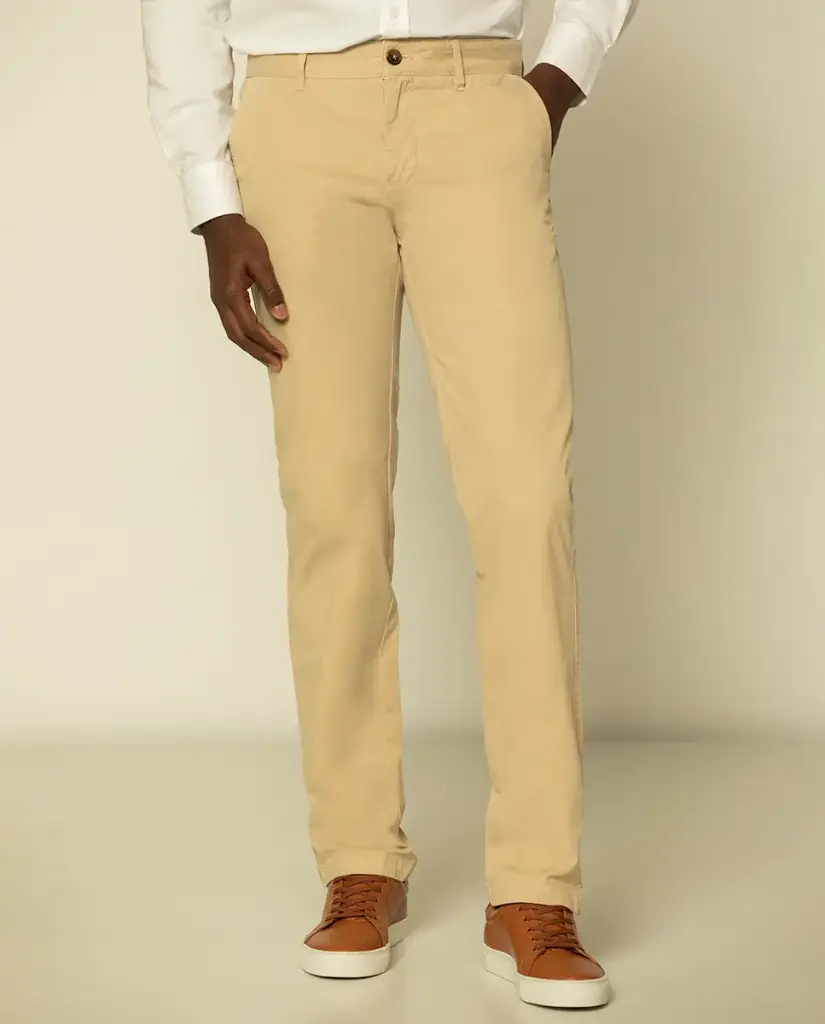 Calça Chino Regular Sarja PPT