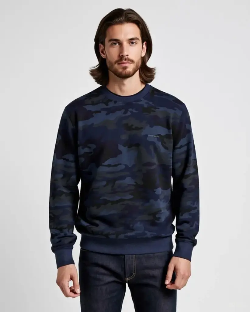 Sweatshirt Felpa Cardadad Print Camo