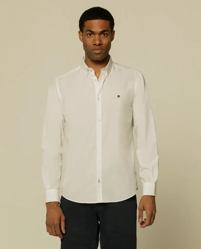 Camisa Fil A Fil Essential - Slim