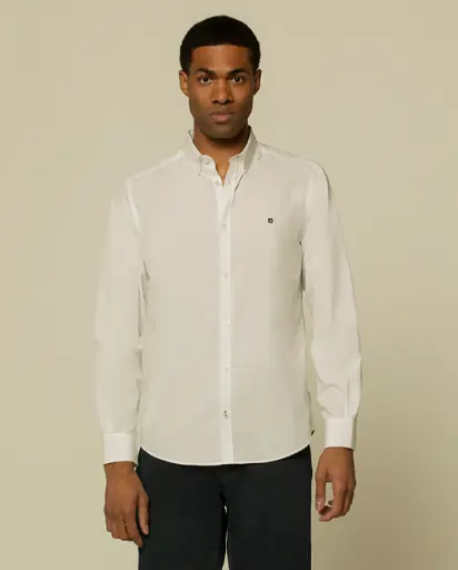 Camisa Fil A Fil Essential - Slim