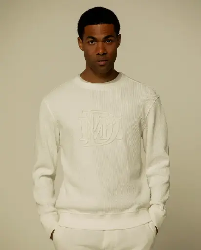 Sweatshirt MKD Favo C/ Bordado Mike Davis