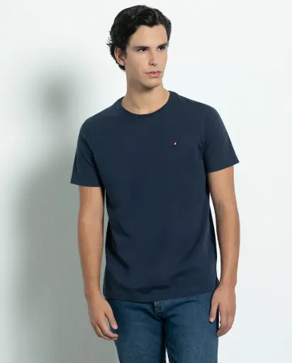 T-Shirt Jersey Bordado ADN Essential - Slim