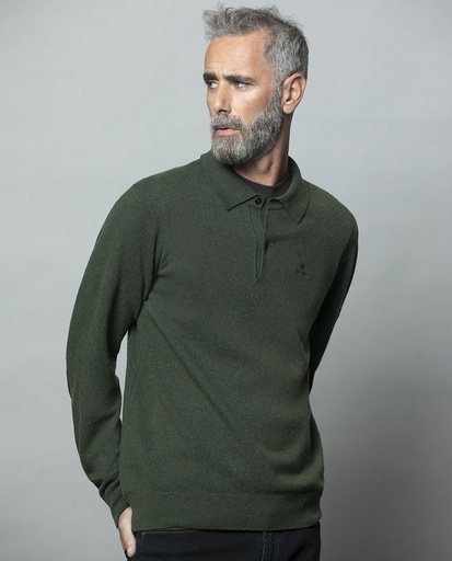 [5322210336406S] Polo Tricot Mescla