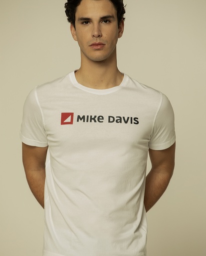 T-Shirt Jersey Mike Davis Print Slim