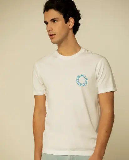 T-Shirt Jersey Graphic Logo Print - Regular
